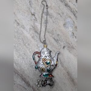 Colorful Teapot Pendant Charm/Keychain